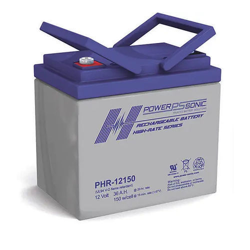 Batteria VRLA - PHR-12150 - Power-Sonic - rettangolare / 12 V / per UPS