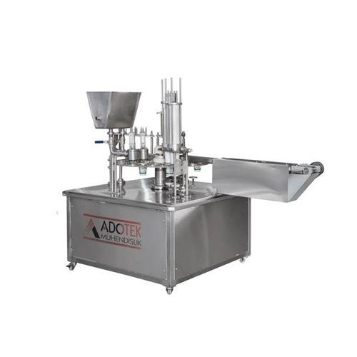 Riempitrice automatica - ADK 307 - Adotek Machine - per bottiglie / per prodotti alimentari / per prodotti fitosanitari