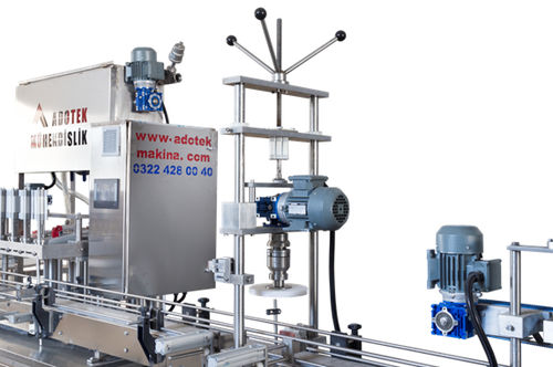 Incapsulatrice rotativa - ADK 311 - Adotek Machine - interamente automatica / per bottiglie / in linea