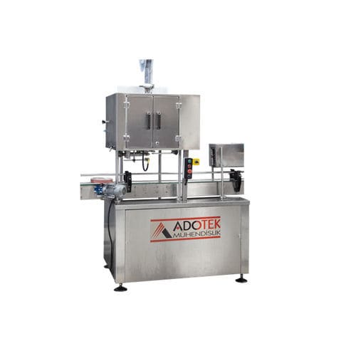 Etichettatrice automatica - ADK 309 - Adotek Machine - per bottiglie / per l'industria agroalimentare / per il settore cosmetico