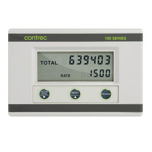Contatore totalizzatore di impulsi - 103D - Contrec Ltd - digitale / meccanico / 4-20 mA