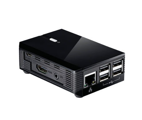Thin client da ufficio - S-Cube Pi 3 B+ Thin Client - Clientron Corp. - Quad Core / Bluetooth / WiFi