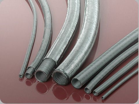Tubo flessibile scanalato - 1035 - Ameri-Source - idraulico / in acciaio inossidabile / per uso prolungato