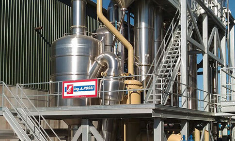 Evaporatore termico - Ing.A.Rossi - a circolazione forzata / di processo / per l'industria agroalimentare