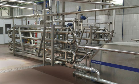 Pastorizzatore e sterilizzatore per succo di frutta - Ing.A.Rossi - non specificato