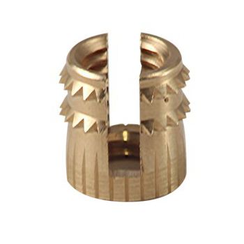 Inserto a pressione - FXCPB-L series - FIXI - a espansione / in ottone / per plastica