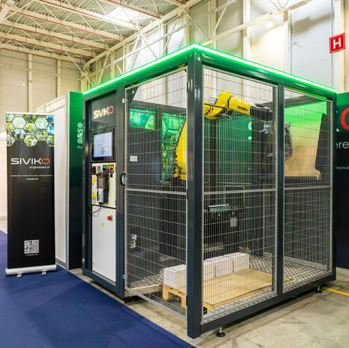 Pallettizzatore robotizzato - RoboMOD Palletizer - Siviko OOD - automatico / articolato / modulare