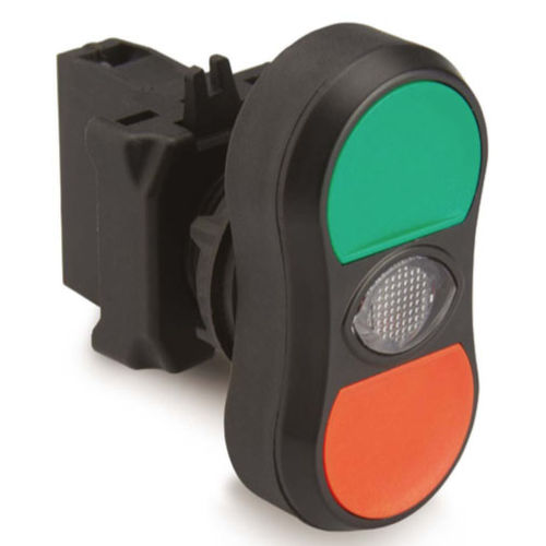 Pulsante IP65 - BxA0x series - EMS Electro Mecanicals Systems - montato su pannello / con spia luminosa / LED