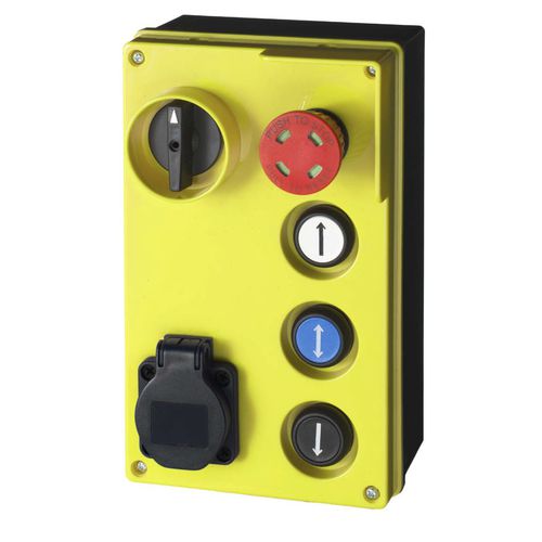 Pulsantiera a 5 pulsanti - EMS Electro Mecanicals Systems - IP65 / di arresto di emergenza / push-pull