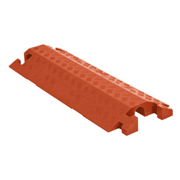 Protezione per cavi per il passaggio di veicoli - CP1X225-GP-DO  - Linebacker Safety - con fissaggio a terra / in poliuretano