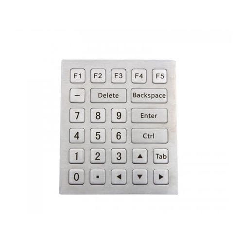 Tastiera numerica 26 tasti - D-8223 - ShenZhen DAVO Electronics Co., Ltd - ad incastro / in metallo / in acciaio inossidabile