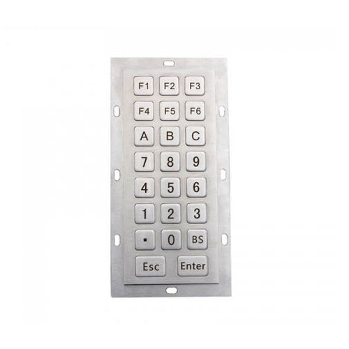 Tastiera numerica 24 tasti - D-8235 - ShenZhen DAVO Electronics Co., Ltd - ad incastro / in metallo / in acciaio inossidabile