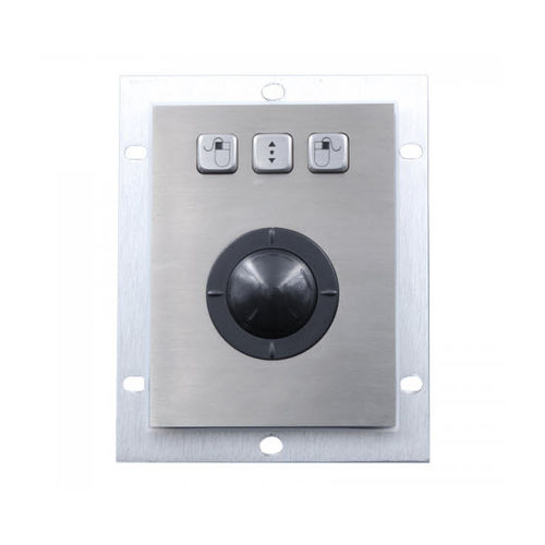 Trackball meccanico - D-8302-36A - ShenZhen DAVO Electronics Co., Ltd - ad incastro / 36 mm / in acciaio inossidabile
