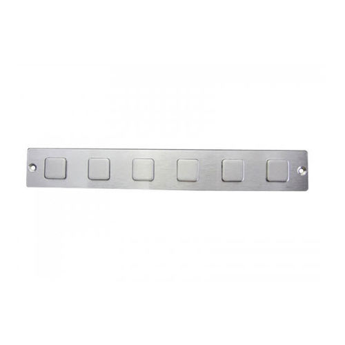 Tastiera numerica di controllo - D-8503 - ShenZhen DAVO Electronics Co., Ltd - 6 tasti / ad incastro / in acciaio inossidabile