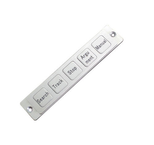 Tastiera numerica di controllo - D-8518 - ShenZhen DAVO Electronics Co., Ltd - 5 tasti / ad incastro / in acciaio inossidabile