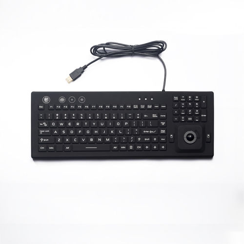 Tastiera da ufficio - D-87S - ShenZhen DAVO Electronics Co., Ltd - a tasti meccanici / con trackball / industriale