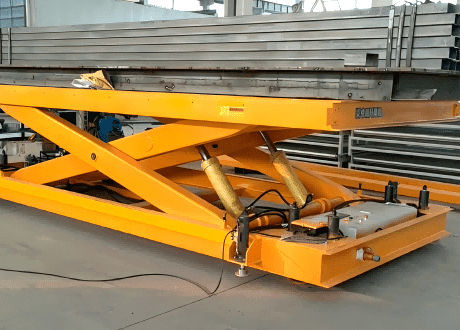 Tavola elevatrice a forbice - SJG4.5-0.8 - Jinan Gradin Machinery Co., Ltd. - idraulica / mobile / per banchina di carico