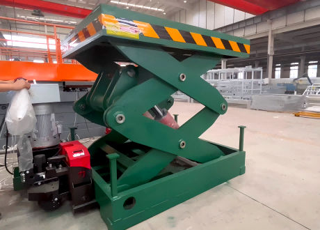 Tavola elevatrice a forbice - SJG15-2.0 - Jinan Gradin Machinery Co., Ltd. - idraulica / mobile / per carichi pesanti
