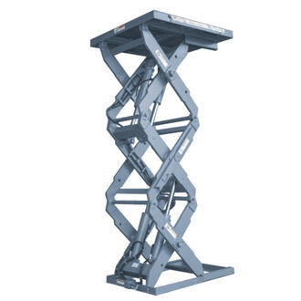 Tavola elevatrice a tripla forbice - Jinan Gradin Machinery Co., Ltd. - idraulica / stazionaria / per carichi pesanti