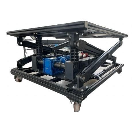 Tavola elevatrice a forbice - Jinan Gradin Machinery Co., Ltd. - meccanica / mobile / a catena rigida