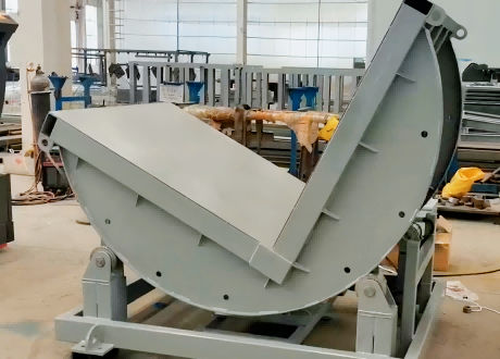 Rivoltatrice ribaltatrice 90° - FZPT-3000 - Jinan Gradin Machinery Co., Ltd.