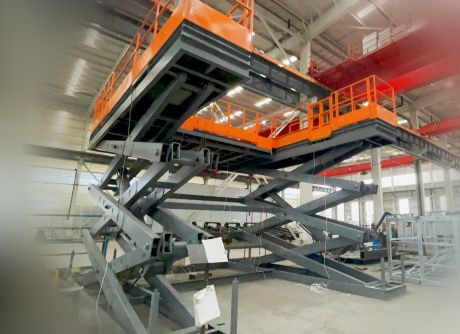 Piattaforma elevatrice a forbice fissa - SJG1.0-11 - Jinan Gradin Machinery Co., Ltd. - per l'aeronautica