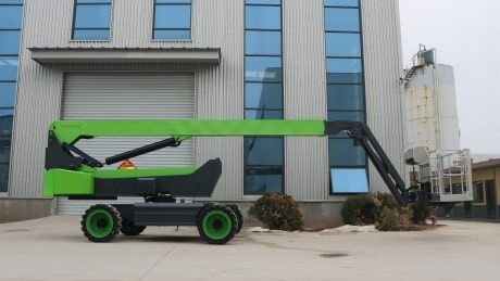 Piattaforma telescopica elettrica - G-J20 - Jinan Gradin Machinery Co., Ltd. - su ruota