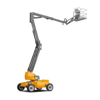 Piattaforma articolata diesel - G-RZ16 - Jinan Gradin Machinery Co., Ltd. - su ruota / da esterno / per cantiere