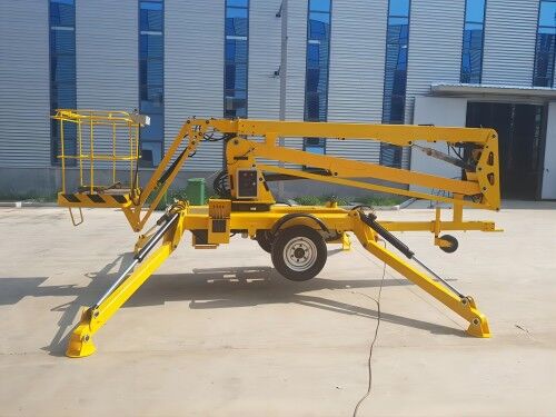 Piattaforma articolata trainabile - G-GBT-10 - Jinan Gradin Machinery Co., Ltd. - ibrida / a benzina / elettrica