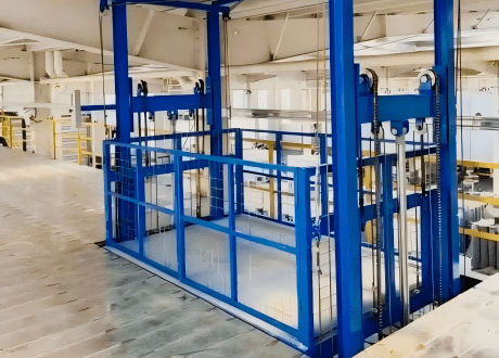 Montacarichi idraulico - Jinan Gradin Machinery Co., Ltd. - per magazzino / a piattaforma / per movimentazione