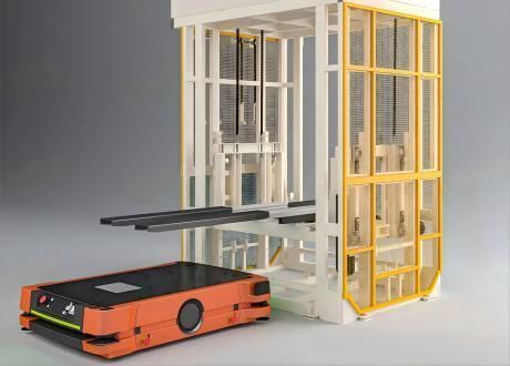 AGV per carichi pesanti - Jinan Gradin Machinery Co., Ltd. - per pallet / per magazzino / per la logistica