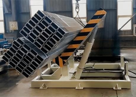 Sollevatore e ribaltatore idraulico - FZPT-10000 - Jinan Gradin Machinery Co., Ltd. - basculante / per uso industriale