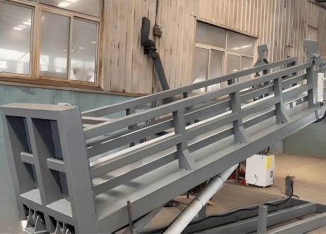 Sollevatore e ribaltatore idraulico - FZPT-1000 - Jinan Gradin Machinery Co., Ltd. - cilindro / basculante / per PC industriale