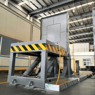Sollevatore e ribaltatore idraulico - FZPT-15000 - Jinan Gradin Machinery Co., Ltd. - basculante / girevole / per aspirafango