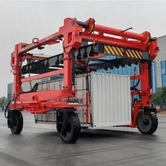 Carro cavaliere per container - GKY series - Jinan Gradin Machinery Co., Ltd. - elettrico / per carichi pesanti / semovente