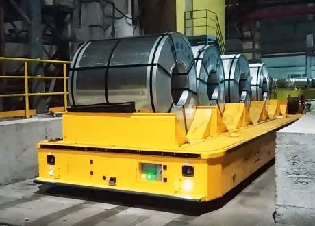 AGV per movimentazione - Jinan Gradin Machinery Co., Ltd. - da trasporto / per carichi pesanti / di bobina