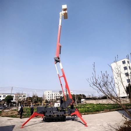Piattaforma a ragno cingolata - G-X17E - Jinan Gradin Machinery Co., Ltd. - elettrica / per terreno accidentato