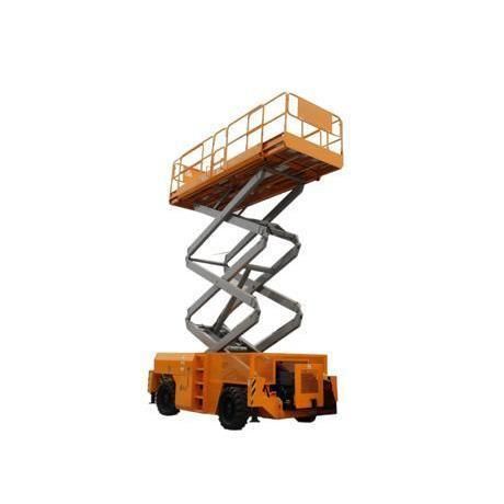 Piattaforma elevatrice a forbice semovente - G-GTJZ16RT - Jinan Gradin Machinery Co., Ltd. - diesel / per uso in interni ed esterni / per cantiere