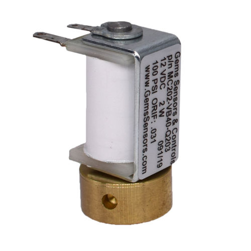 Valvola a farfalla - M series - GEMS SENSORS & CONTROLS - manuale / per olio / per gas