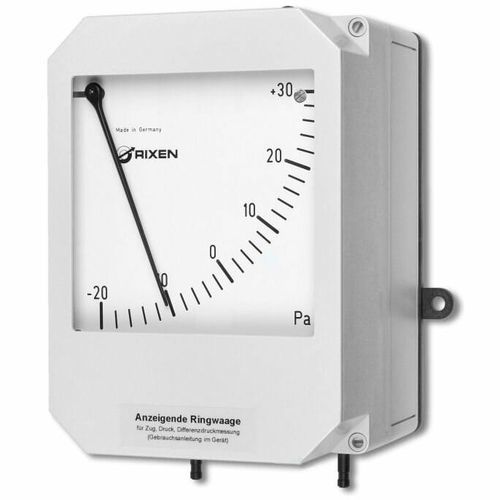 Indicatore di pressione differenziale - RW65 - Rixen Messtechnik  - con quadrante / da parete / con anello basculante