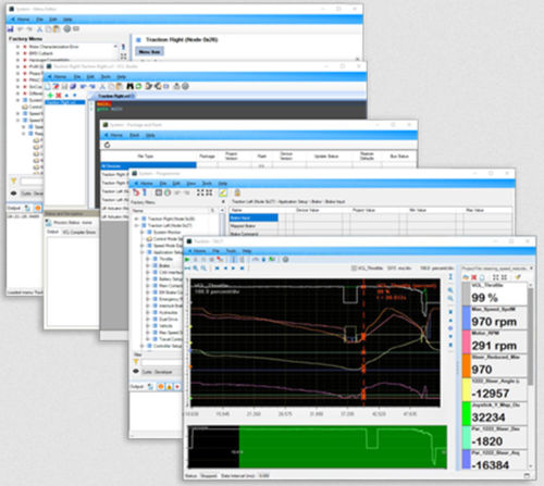Suite software di sviluppo - CIT series - Curtis Instruments - diagnostico / di regolazione / di progettazione