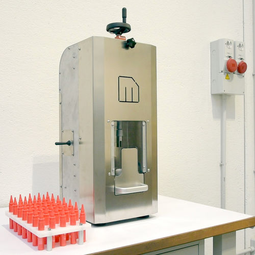 Incapsulatrice pneumatica - CSU-P 016-01 - Mech-a - semiautomatica / per flacone / per tappi