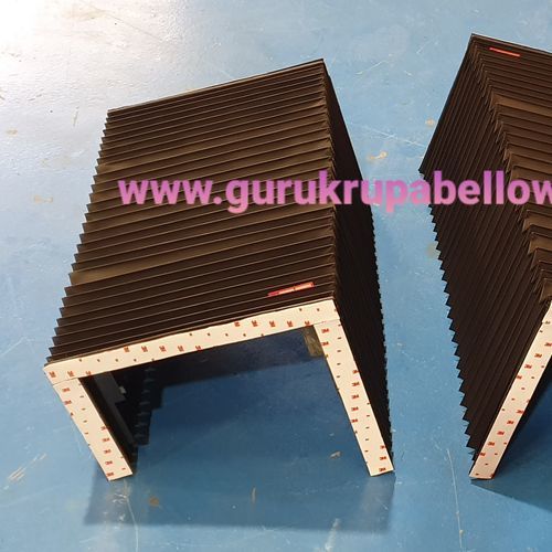 Soffietto di protezione rettangolare - GURUKRUPA BELLOWS PRIVATE LIMITED - in materia plastica / a fisarmonica / resistente al calore