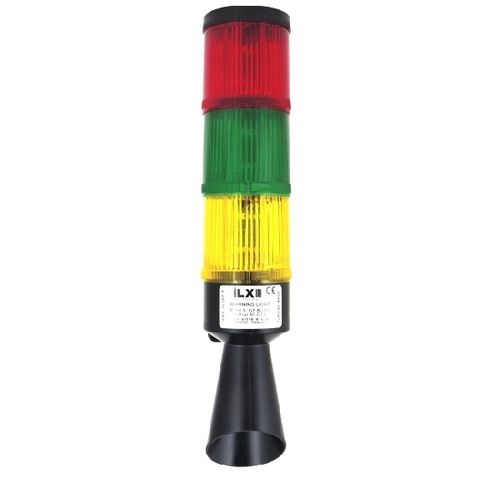 Segnalatore luminoso tricolore - ILX &Oslash;67 B series - İLX MÜHENDİSLİK OTOM. IML. ITH. IHR. SAN. ve TIC. LTD. STI  - flash / flash / permanente