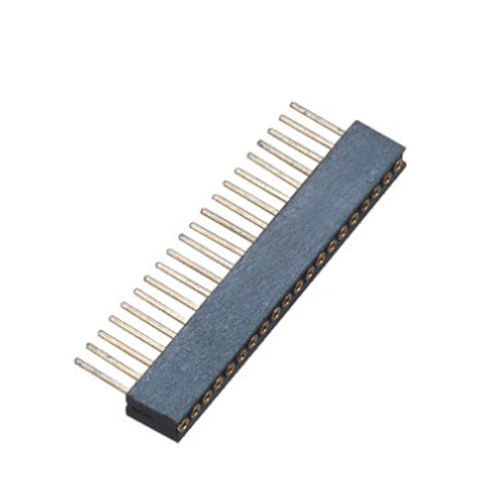 Header femmina - L488XX-0XXXX - Dongguan Lianda Precision Products Co. Ltd - a corona singola / dritto / lavorato meccanicamente