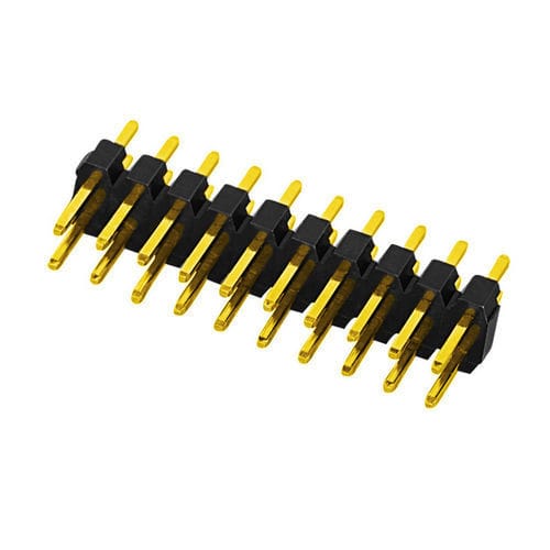 Header maschio - L204XX-XX1XXXXX - Dongguan Lianda Precision Products Co. Ltd - a corona singola / a due corone / dritto