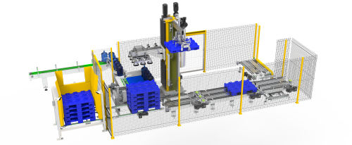 Depallettizzatore a strati - Inka Makina A.S. - per pallet / per pacchetti / automatico