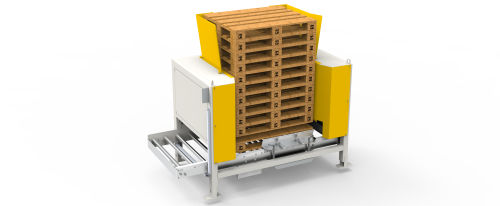Unità di alimentazione per pallet - Inka Makina A.S. - a nastro / automatica