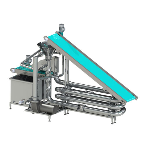 Lavatrice agroalimentare per pesce - W-CP500 - TET Co. Ltd