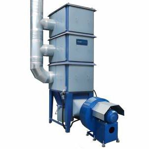 Depolveratore a filtro - ZO-400 P - Sant-Tech - con rimozione a getto spinto / per l'industria agroalimentare / per l'industria tessile